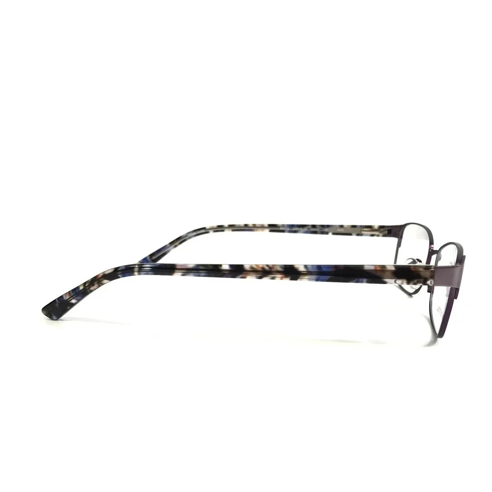 Bebe Eyeglasses Frames BB5144 500 PLUM Brown Purple Rectangle Full Rim 53-17-140